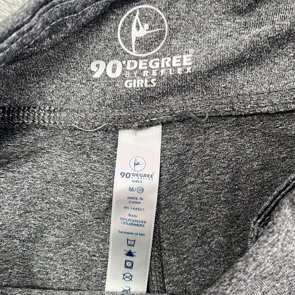 90 Degrees M 10 Gray  Leggings - Picture 4 of 6